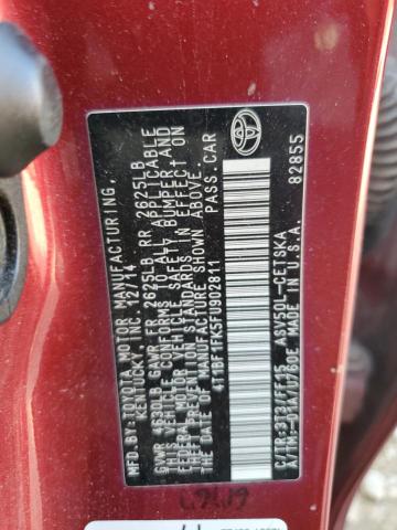 2015 TOYOTA CAMRY LE - 4T1BF1FK5FU902811