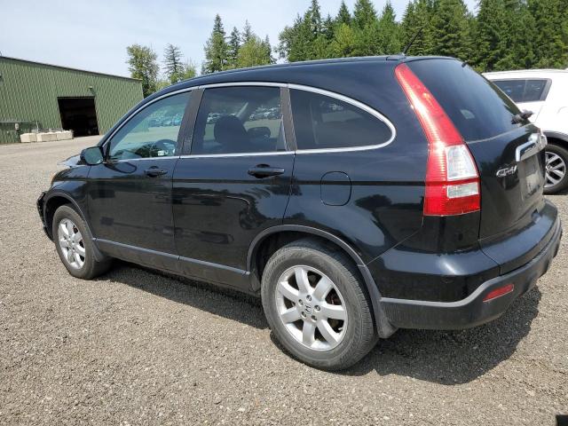 HONDA CR-V EXL 2007 black  gas 5J6RE48727L817524 photo #3