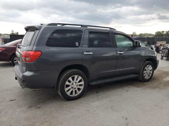 TOYOTA SEQUOIA PL 2011 gray  flexible fuel 5TDDW5G13BS044537 photo #4