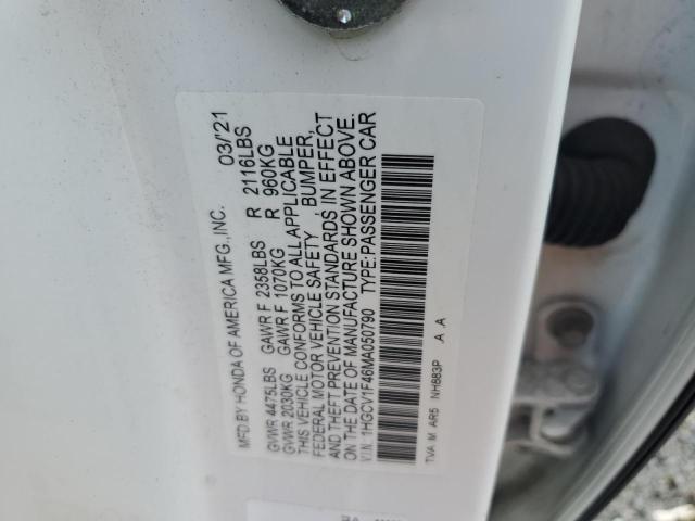 2021 HONDA ACCORD SPO 1HGCV1F46MA050790