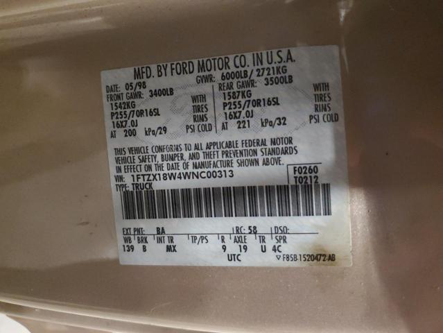 1998 FORD F-150 #3302665005