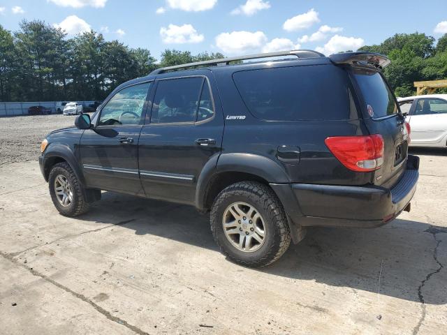 TOYOTA SEQUOIA LI 2005 black  gas 5TDBT48A55S245045 photo #3