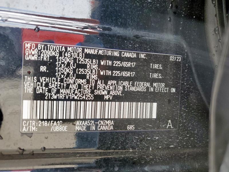 2023 TOYOTA RAV4 XLE - 2T3W1RFV1PW254255