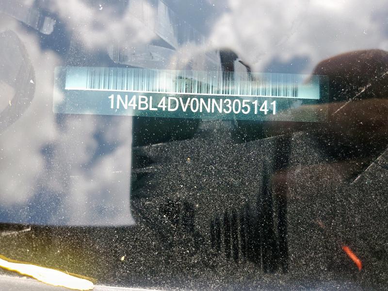 2022 NISSAN ALTIMA SV 1N4BL4DV0NN305141