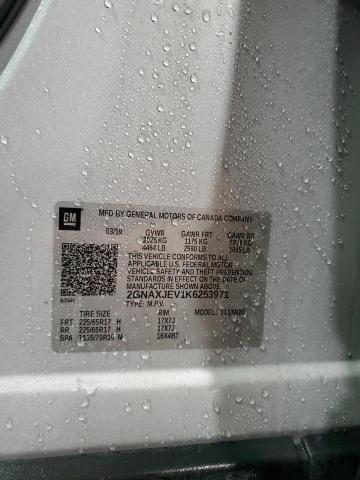 2019 CHEVROLET EQUINOX LT - 2GNAXJEV1K6253971