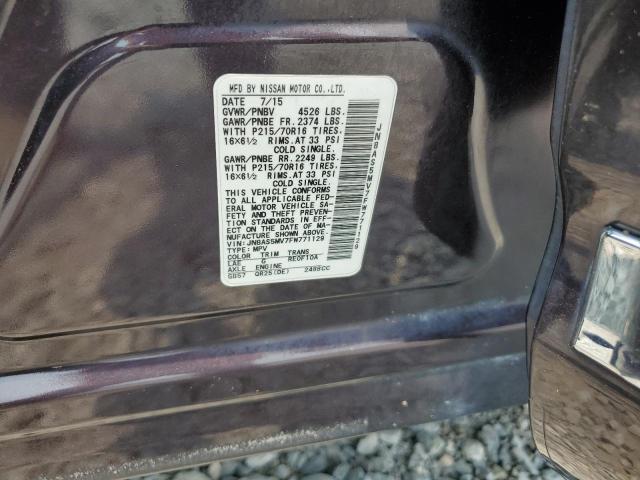 2015 NISSAN ROGUE SELE - JN8AS5MV7FW771129