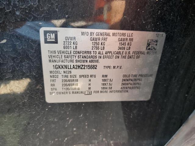2017 GMC ACADIA SLE 1GKKNLLA2HZ215682