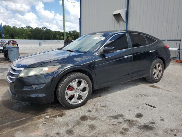 HONDA ACCORD CRO 2011 black  gas 5J6TF1H56BL001330 photo #1