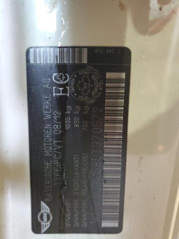 2013 MINI COOPER - WMWSU3C58DT370572