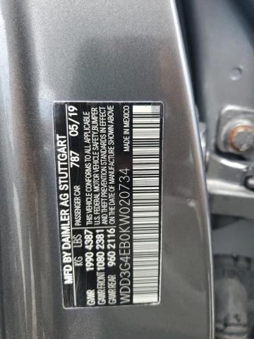 2019 MERCEDES-BENZ A 220 WDD3G4EB0KW020734