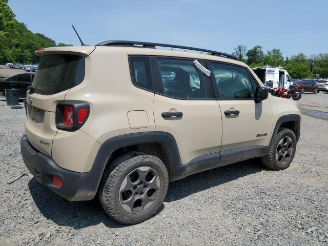 Vin: zaccjbat1fpc29918, lot: 59171855, jeep renegade sport 20153