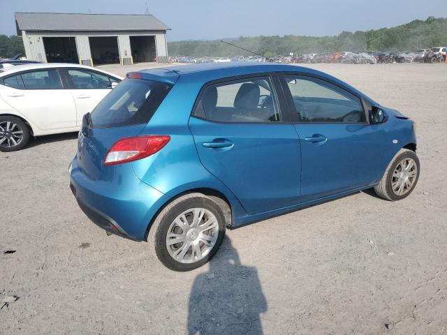 MAZDA MAZDA2 2011 blue  gas JM1DE1HZ7B0129903 photo #4