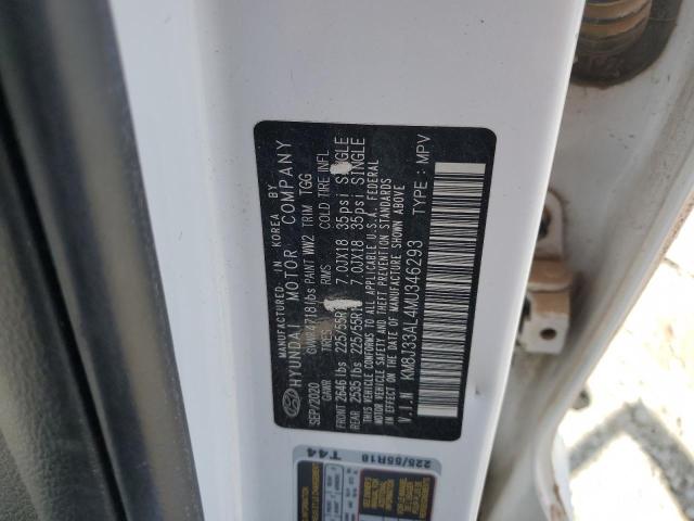 2021 HYUNDAI TUCSON LIM KM8J33AL4MU346293