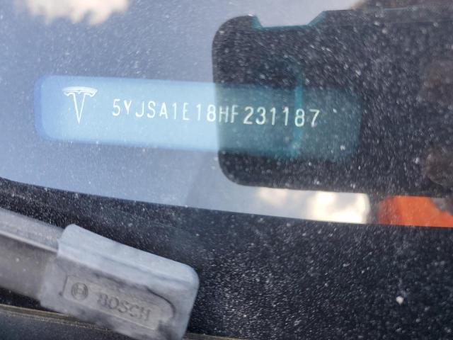 2017 TESLA MODEL S - 5YJSA1E18HF231187