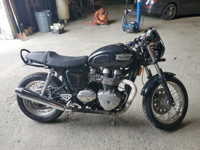 TRIUMPH MOTORCYCLE THRUXTON 2014 black  gas SMT920K16ET618972 photo #1