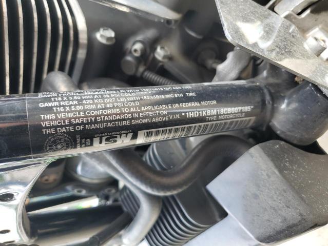 2012 HARLEY-DAVIDSON FLHX STREE 1HD1KBM18CB607185