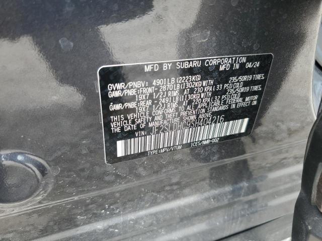 2025 SUBARU FORESTER S JF2SLDHC9SH404216