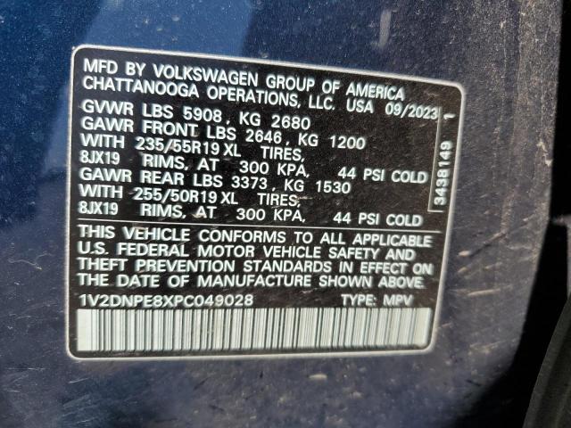 2023 VOLKSWAGEN ID.4 PRO 1V2DNPE8XPC049028