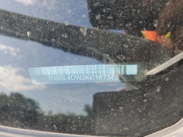 2019 NISSAN ALTIMA SV 1N4BL4DW2KC187349
