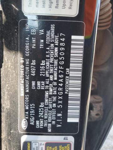 2015 KIA OPTIMA SX 5XXGR4A67FG509847
