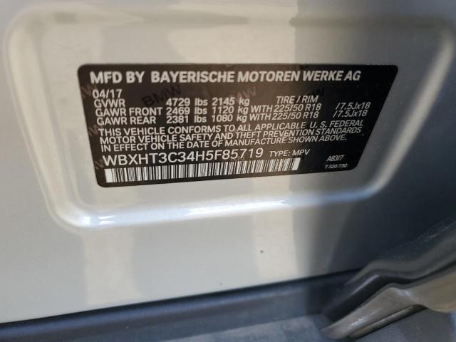 2017 BMW X1 XDRIVE2 - WBXHT3C34H5F85719