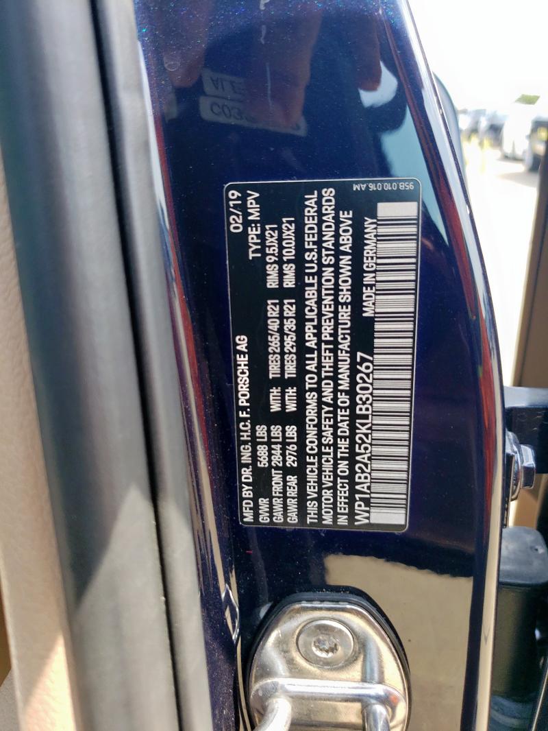 2019 PORSCHE MACAN S - WP1AB2A52KLB30267
