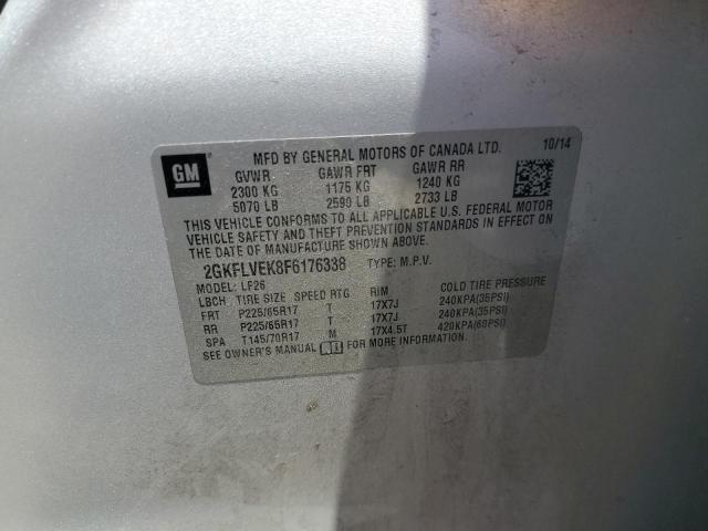 2015 GMC TERRAIN SL - 2GKFLVEK8F6176338