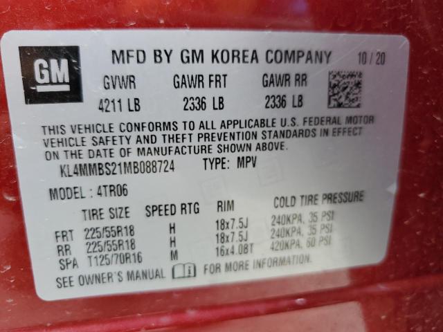 2021 BUICK ENCORE GX - KL4MMBS21MB088724
