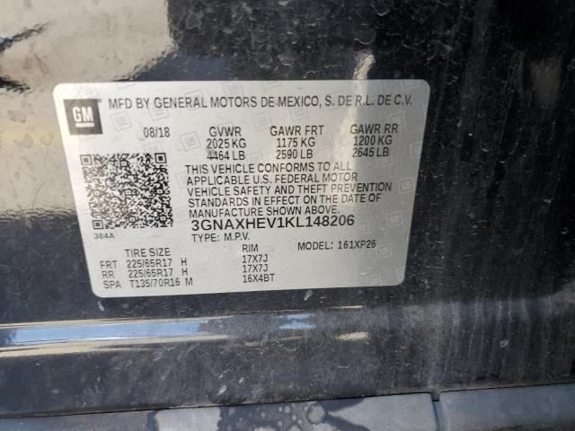 2019 CHEVROLET EQUINOX LS - 3GNAXHEV1KL148206