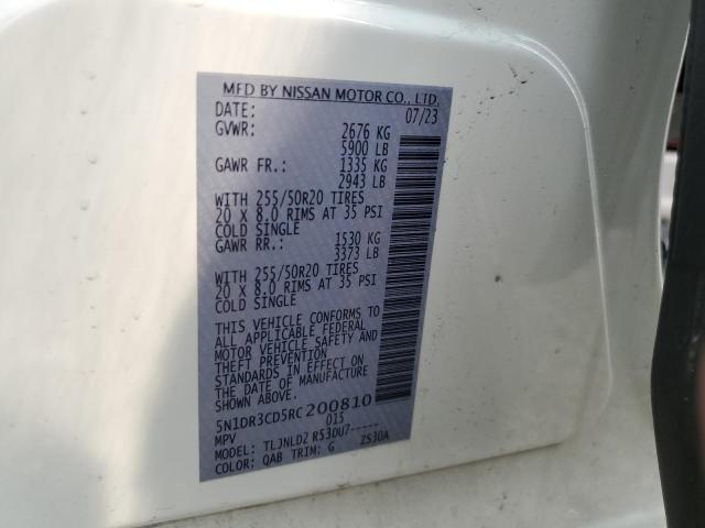 2024 NISSAN PATHFINDER - 5N1DR3CD5RC200810