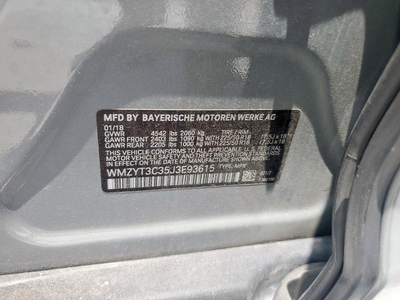 2018 MINI COOPER S C WMZYT3C35J3E93615