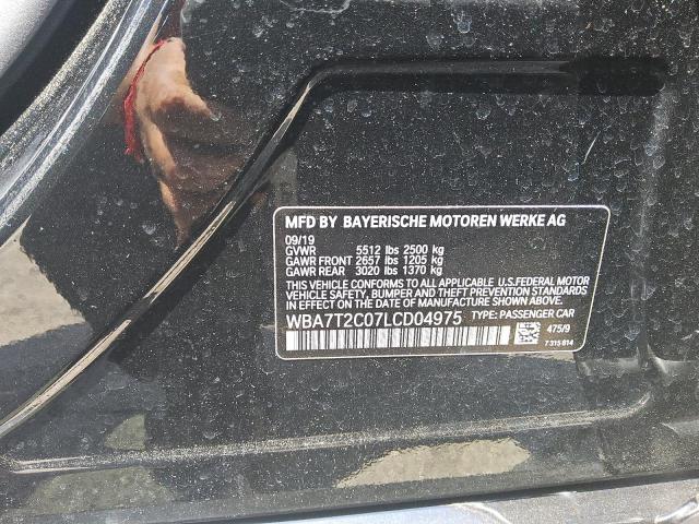 2020 BMW 740 I - WBA7T2C07LCD04975