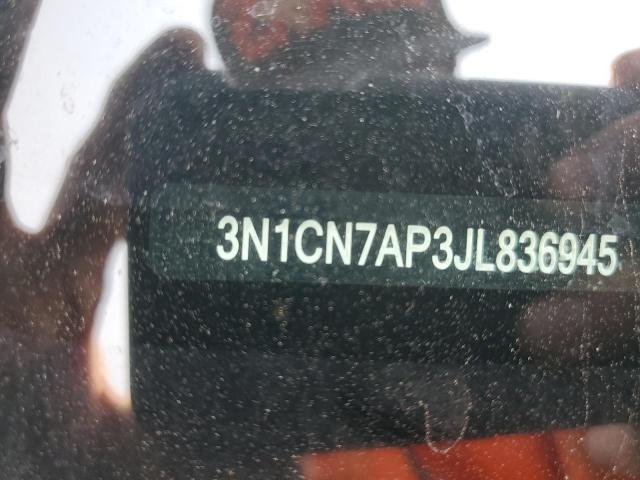 2018 NISSAN VERSA S - 3N1CN7AP3JL836945