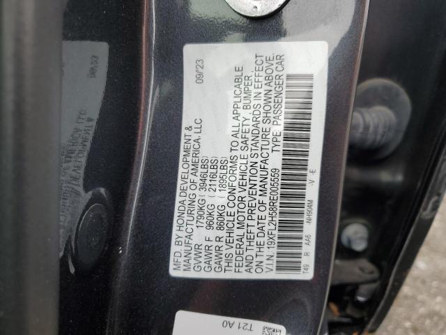 2024 HONDA CIVIC LX 19XFL2H58RE005559