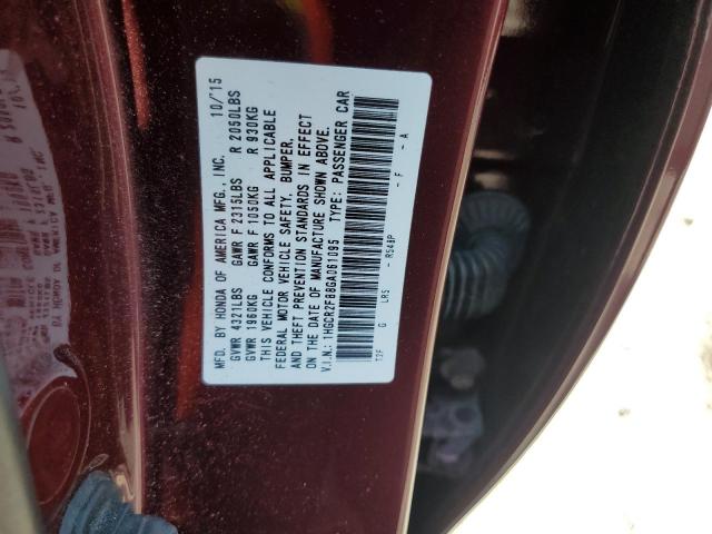 2016 HONDA ACCORD EXL - 1HGCR2F88GA061095
