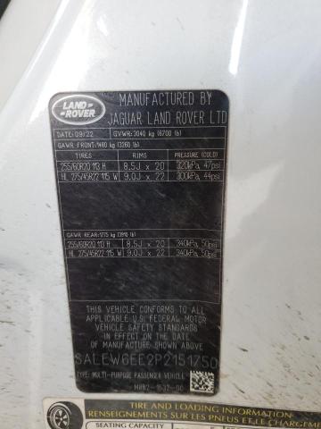 2023 LAND ROVER DEFENDER 9 SALEW6EE2P2151750