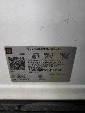 2018 CHEVROLET TRAVERSE P - 1GNERKKW9JJ125364