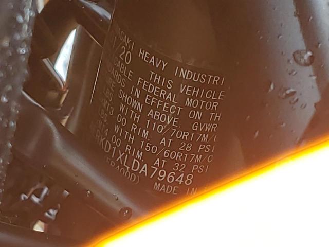 2020 KAWASAKI ER400 D JKAERKD1XLDA79648