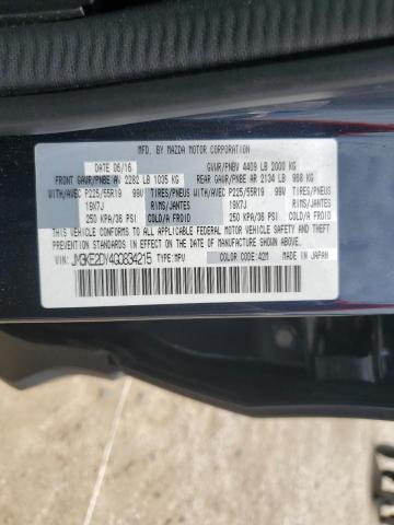 2016 MAZDA CX-5 GT JM3KE2DY4G0834215