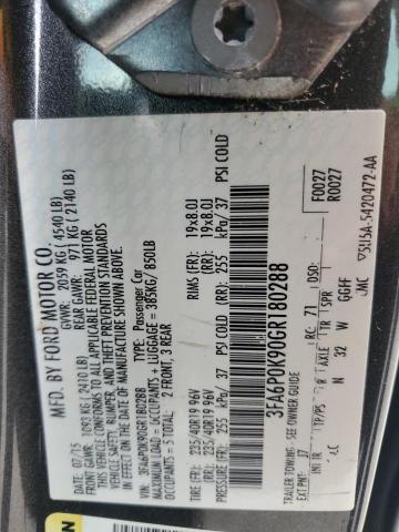 2016 FORD FUSION TIT - 3FA6P0K90GR180288