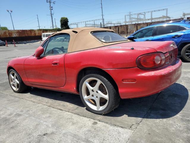 MAZDA MX-5 MIATA 2001 red  gas JM1NB353710216031 photo #3
