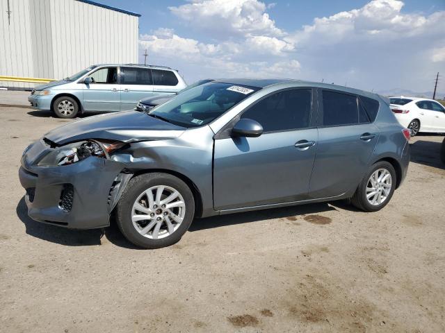 MAZDA 3 I 2012 charcoal  gas JM1BL1L7XC1534992 photo #1