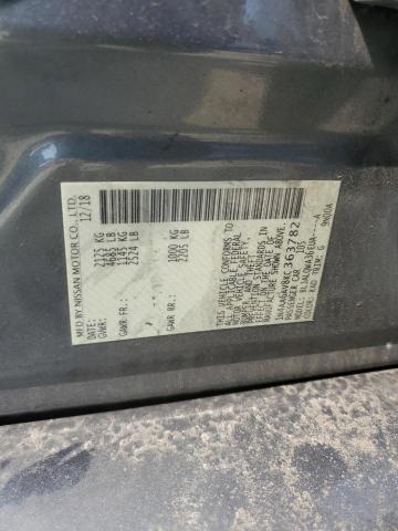 2019 NISSAN MAXIMA S 1N4AA6AV8KC363782