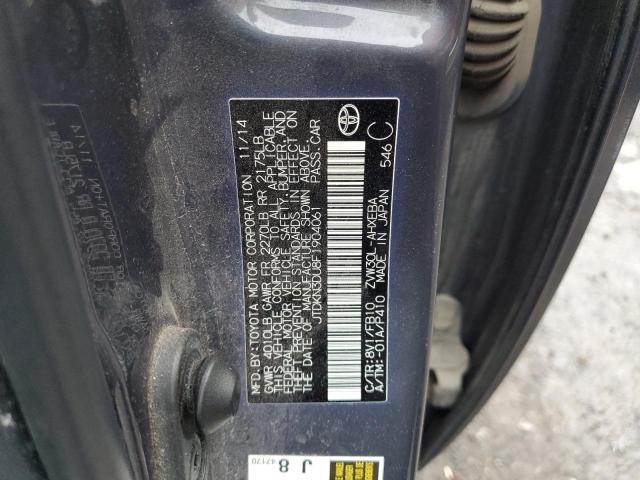 2015 TOYOTA PRIUS JTDKN3DU8F1904061