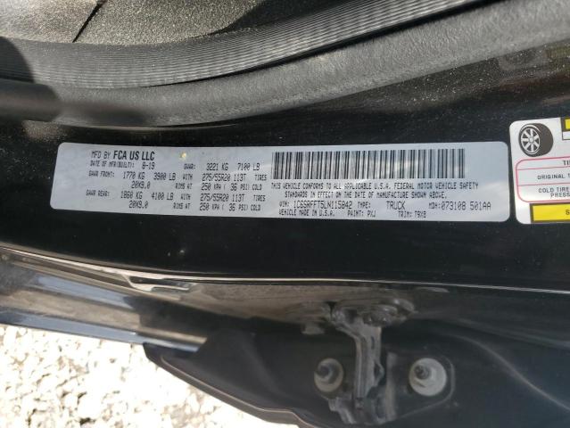 2020 RAM 1500 BIG H 1C6SRFFT5LN115842