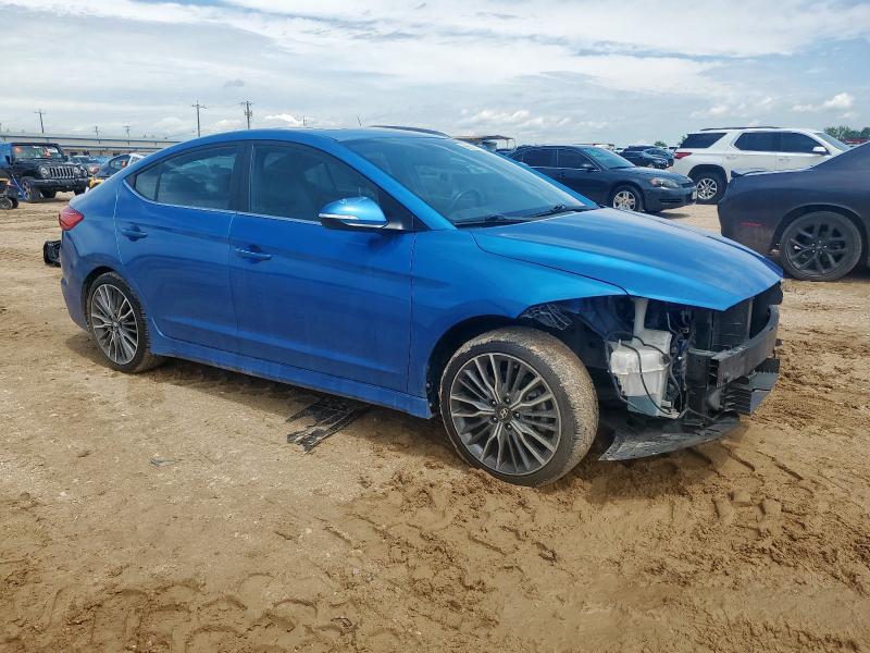 Vin: kmhd04lb1ju485342, lot: 59653875, hyundai elantra sport 20184