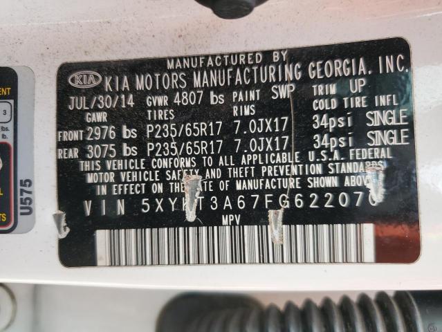 2015 KIA SORENTO LX - 5XYKT3A67FG622070