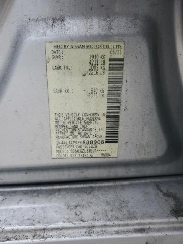 2015 NISSAN ALTIMA 2.5 1N4AL3AP4FN888908