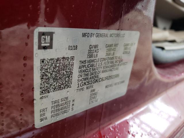 2018 GMC YUKON XL C 1GKS1GKC6JR251595