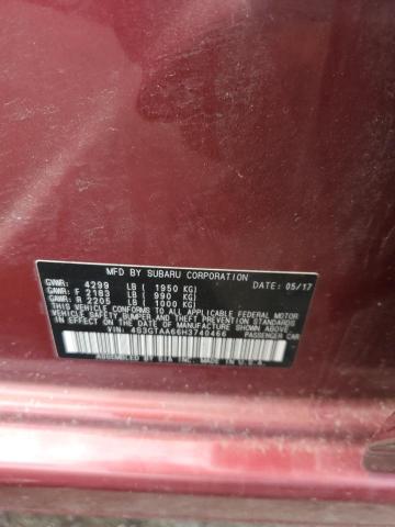 2017 SUBARU IMPREZA 4S3GTAA66H3740466